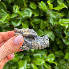 Load image into Gallery viewer, Pyrite Dragon Carving