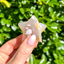 Load image into Gallery viewer, Flower Agate Star