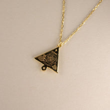Load image into Gallery viewer, Z&M X Kirsty Gallagher The Goddess Path Necklace with Mary Magdalene Engraving (GOLD)