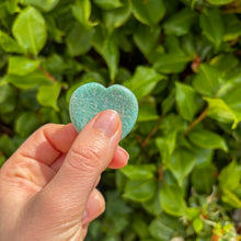 Load image into Gallery viewer, Amazonite Worry Stone (Heart)