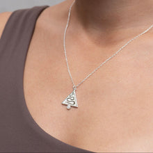Load image into Gallery viewer, Z&M X Kirsty Gallagher The Goddess Path Necklace with Mary Magdalene Engraving (SILVER)