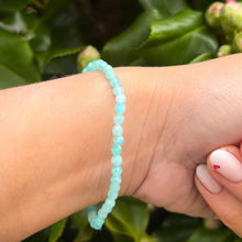 Load image into Gallery viewer, Amazonite Faceted Bracelet