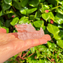Load image into Gallery viewer, Hematoid Quartz Dragon Carving