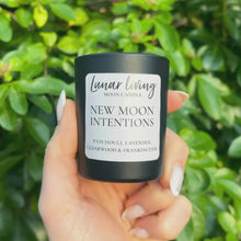 Load and play video in Gallery viewer, Lunar Living New Moon Ritual Candle (9cl)
