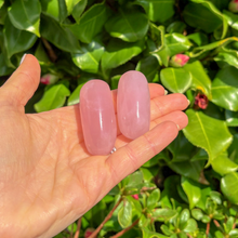 Load image into Gallery viewer, Rose Quartz Mini Harmonisers - Set of Two