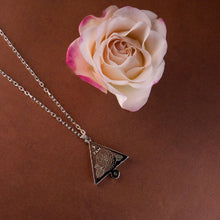 Load image into Gallery viewer, Z&M X Kirsty Gallagher The Goddess Path Necklace with Mary Magdalene Engraving (SILVER)