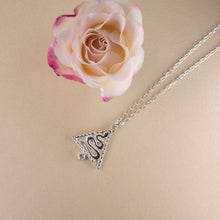 Load image into Gallery viewer, Z&M X Kirsty Gallagher The Goddess Path Necklace with Mary Magdalene Engraving (SILVER)