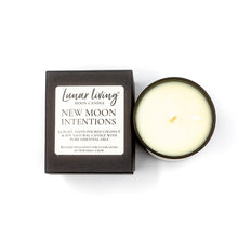 Load image into Gallery viewer, LunarLiving_NewMoon_Intention_Candle_soulemporium

