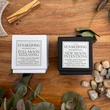 Load image into Gallery viewer, Lunar Living New &amp; Full Moon Ritual Candles (9cl)
