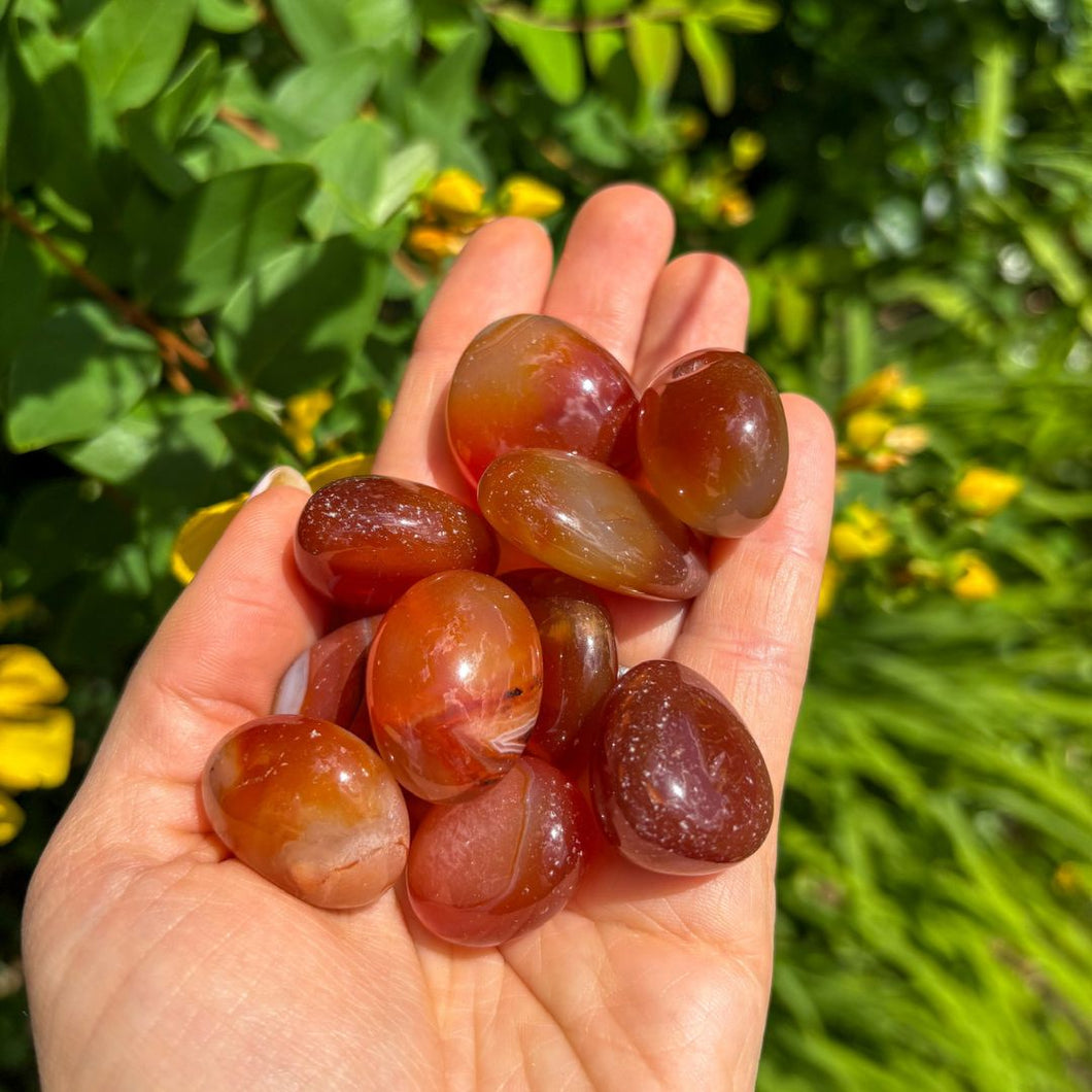 Carnelian Tumblestone