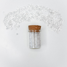 Load image into Gallery viewer, Small Clear Quartz Chips in glass vial
