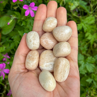 Peach Moonstone - Emotional healing. Inner strength. Divine feminine energy.
