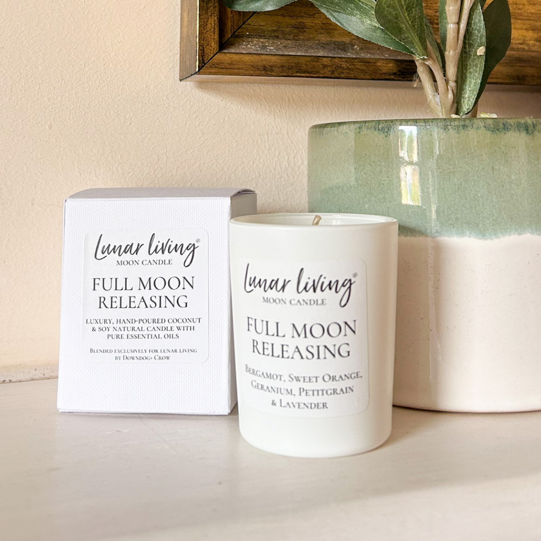 Lunar Living Full Moon Ritual Candle (9cl)