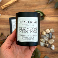 Lunar Living New Moon Intentions Candle (20cl)