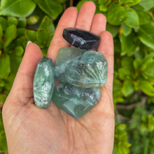 Load image into Gallery viewer, Feather Fluorite Heart
