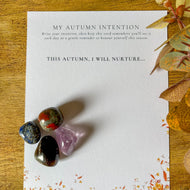 Autumn Crystal Kit with Ritual Card – Season of the Soul