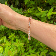 Red Rutilated Quartz Bracelet - Energy Amplifier