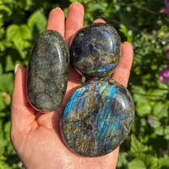 Labradorite Palm Stone