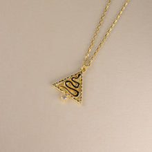 Load image into Gallery viewer, Z&amp;M X Kirsty Gallagher The Goddess Path Necklace with Mary Magdalene Engraving (GOLD)
