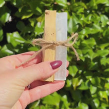 Load and play video in Gallery viewer, Selenite &amp; Palo Santo Bundle
