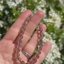 Load and play video in Gallery viewer, Red Rutilated Quartz Bracelet - Energy Amplifier
