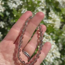 Load and play video in Gallery viewer, Red Rutilated Quartz Bracelet - Energy Amplifier
