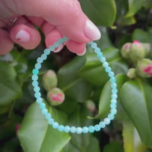 Load and play video in Gallery viewer, Amazonite Faceted Bracelet
