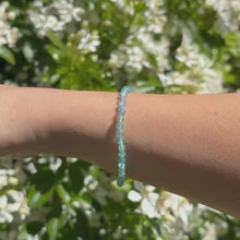Load and play video in Gallery viewer, Apatite Faceted Bracelet
