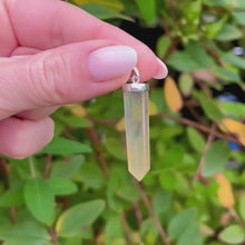 Load and play video in Gallery viewer, Golden Rutile Quartz Pendant

