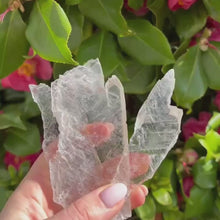 Load and play video in Gallery viewer, Etched Golden Selenite Blade
