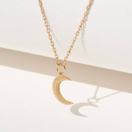 Z&M X Kirsty Gallagher Sacred Moon Necklace (GOLD)