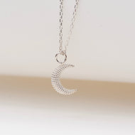 Z&M X Kirsty Gallagher Sacred Moon Necklace (SILVER)