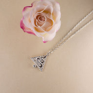 Z&M X Kirsty Gallagher The Goddess Path Necklace with Mary Magdalene Engraving (SILVER)