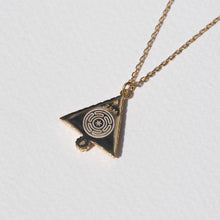 Load image into Gallery viewer, Z&amp;M X Kirsty Gallagher The Goddess Path Necklace with Hecate engraving (GOLD)
