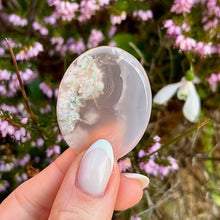 Load image into Gallery viewer, Flower_Agate_Worry_Stone_soulemporium
