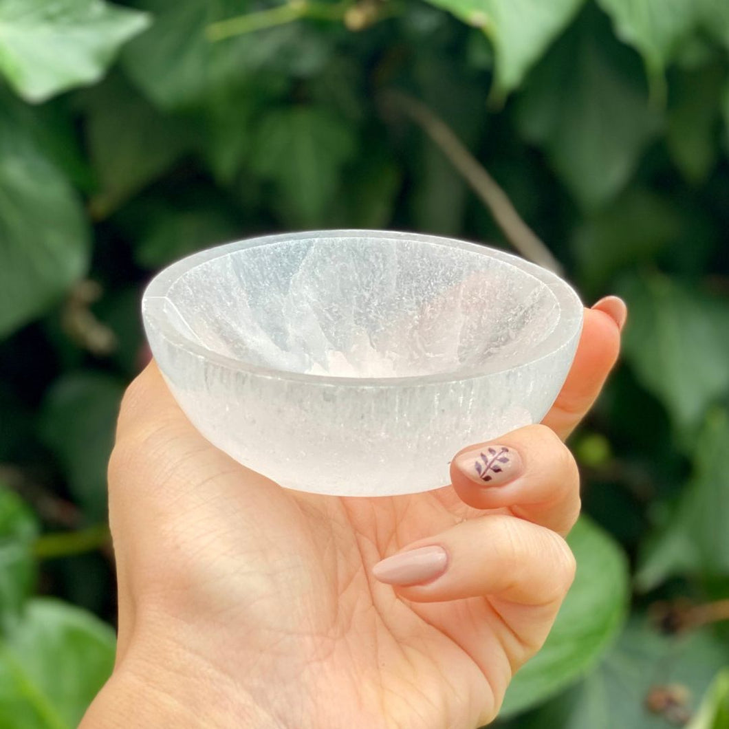Selenite Bowl, Small