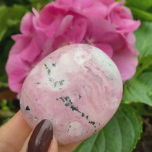 Load and play video in Gallery viewer, Rhodonite Palm Stone
