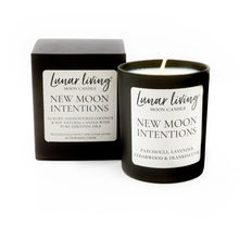 Load image into Gallery viewer, Lunar Living New Moon Intention Candle
