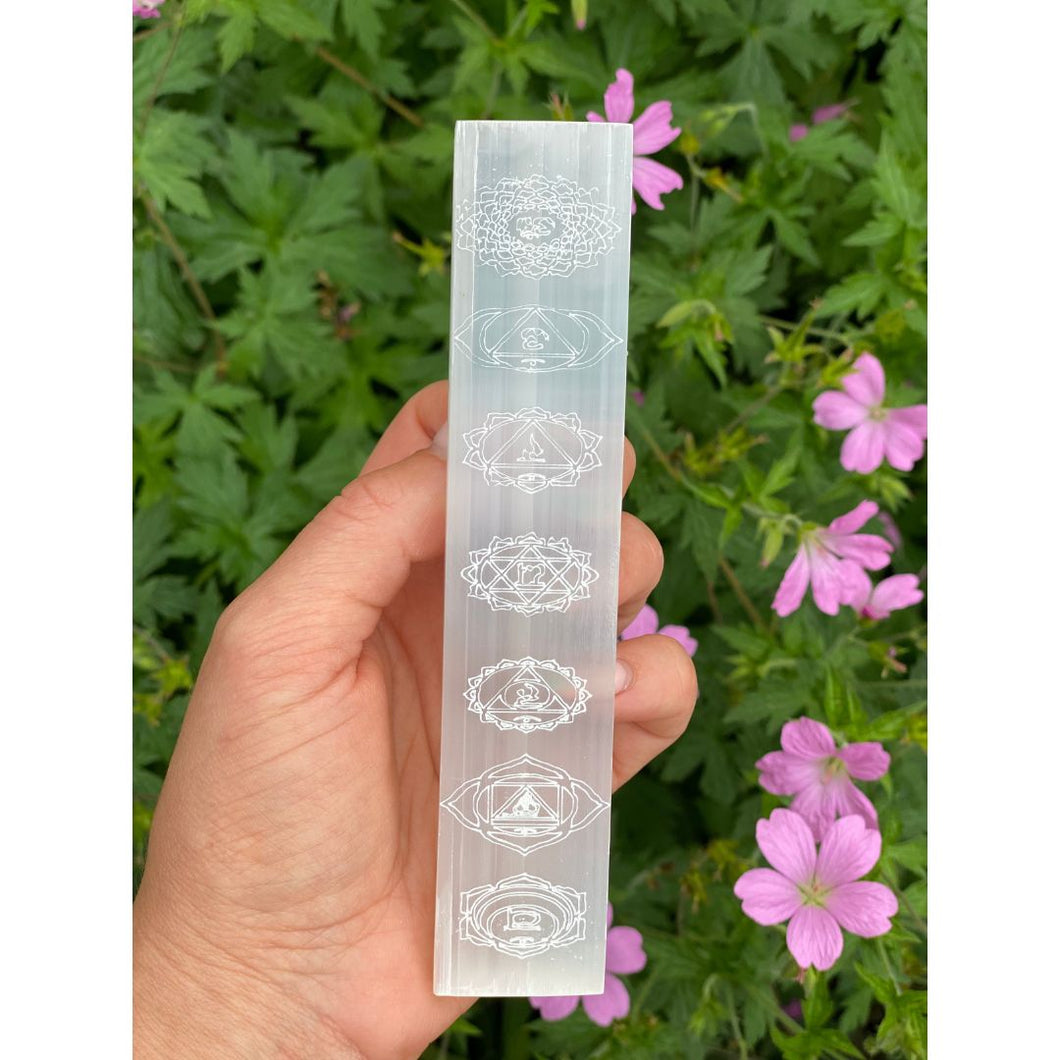 Selenite Chakra Wand (10% OFF)