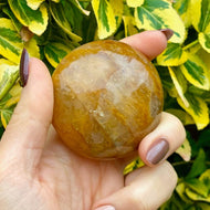 Golden Healer Palm Stone