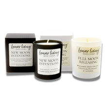 Load image into Gallery viewer, LunarLiving_New_&amp;_FullMoon_Ritual_9cl_Candles_soulemporium

