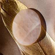Rose Quartz Worry Stone